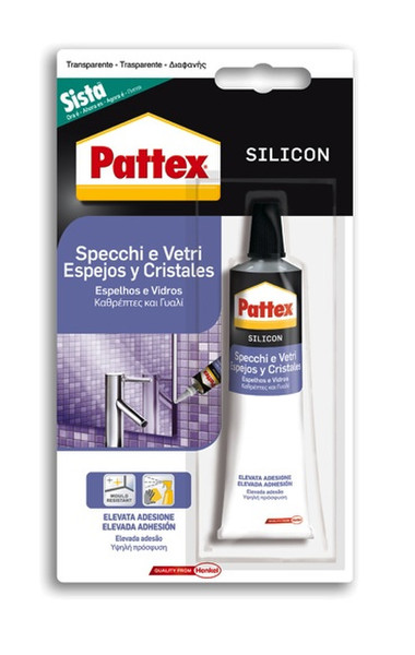 Pattex 1502342 Silicone adhesive Gel 60ml adhesive/glue