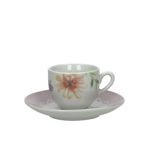 Tognana Porcellane OM085013407 Pink,White Coffee 6pc(s) cup/mug