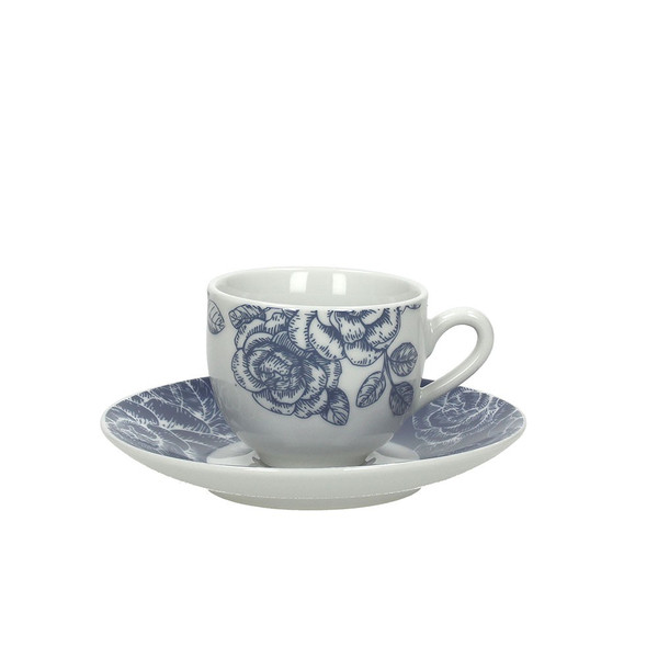 Tognana Porcellane OM085013410 Blue,White Coffee 6pc(s) cup/mug