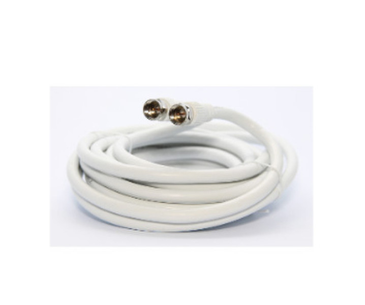Gentec UHRG625C 7.62m RG6 RG6 White coaxial cable