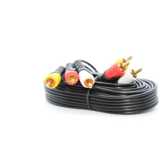 Gentec UHS148 3.6m 3 x RCA 3 x RCA Black component (YPbPr) video cable