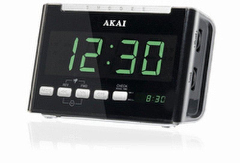 Akai AR175D Clock Black,Grey