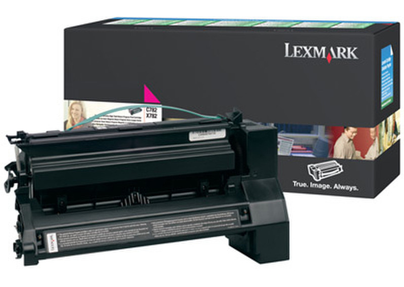 Lexmark C782X1MG Cartridge 15000pages Magenta laser toner & cartridge