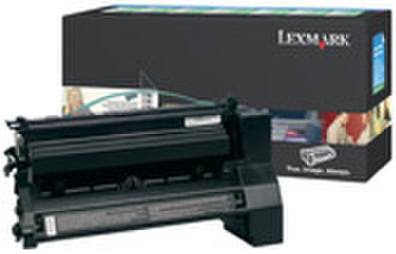 Lexmark C780A1KG Картридж 6000страниц Черный тонер и картридж для лазерного принтера