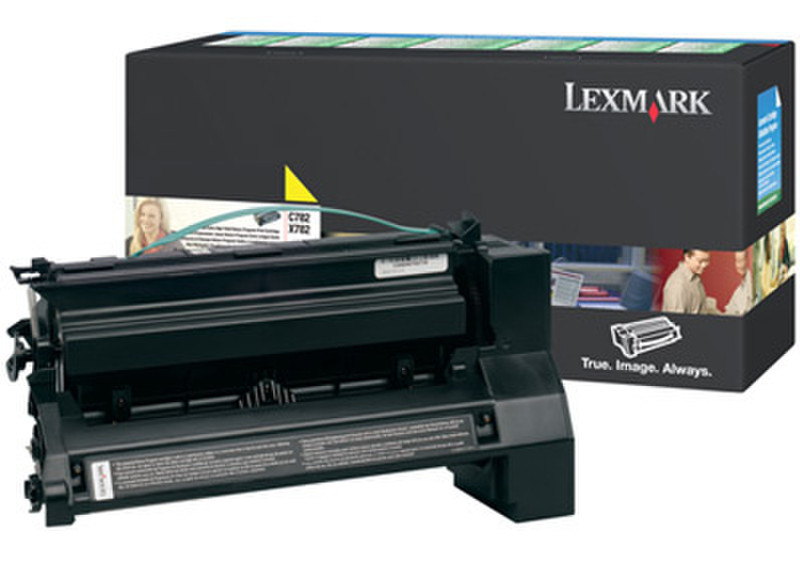 Lexmark C782X1YG Картридж 15000страниц Желтый тонер и картридж для лазерного принтера