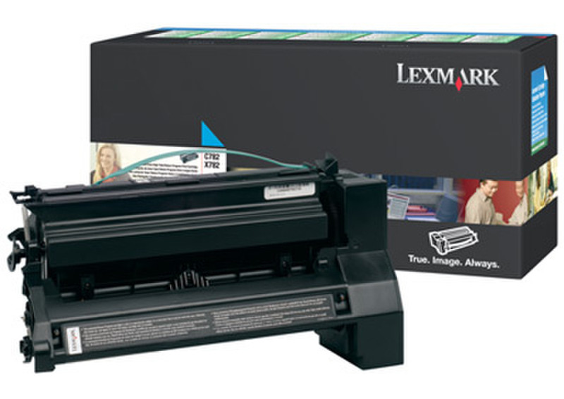 Lexmark C782X1CG Patrone 15000Seiten Cyan Lasertoner & Patrone