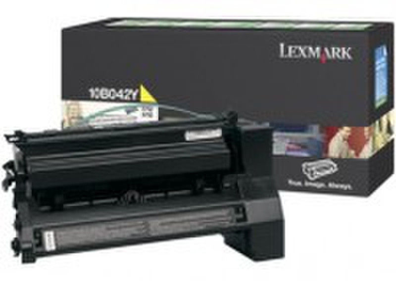 Lexmark 10B042Y Laser cartridge 15000pages Yellow laser toner & cartridge