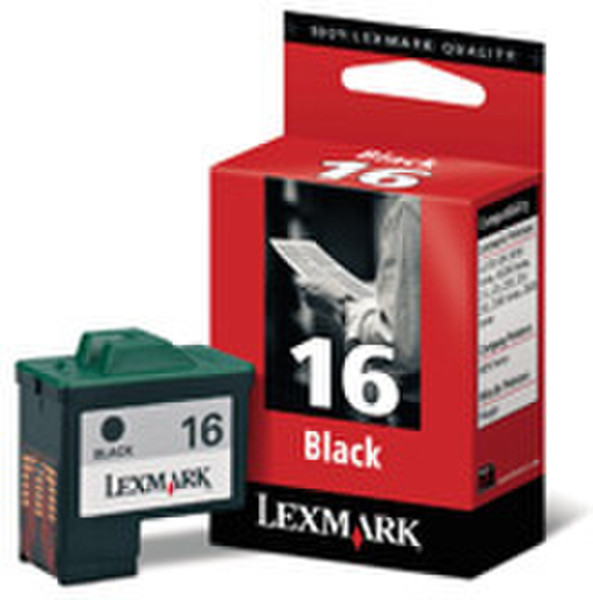 Lexmark 16 Schwarz Tintenpatrone