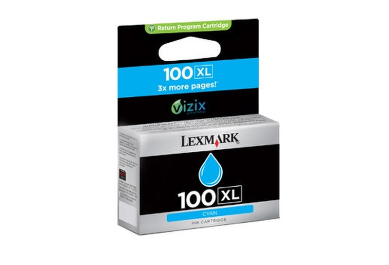 Lexmark 100XL Cyan Tintenpatrone