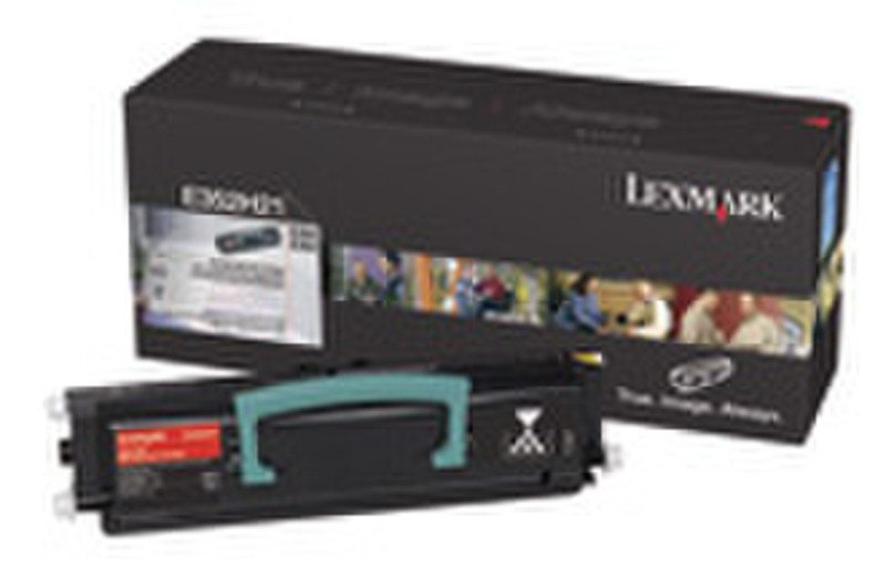 Lexmark E352H21E Cartridge 9000pages Black laser toner & cartridge