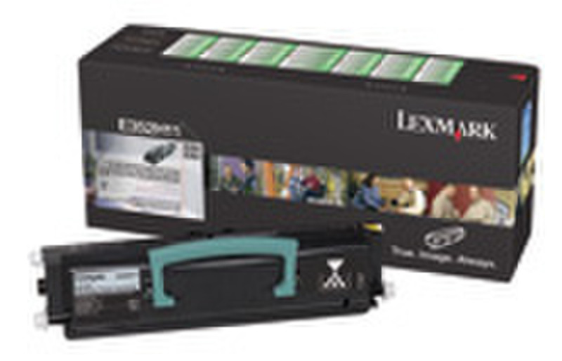 Lexmark E352H11E Картридж 9000страниц Черный тонер и картридж для лазерного принтера