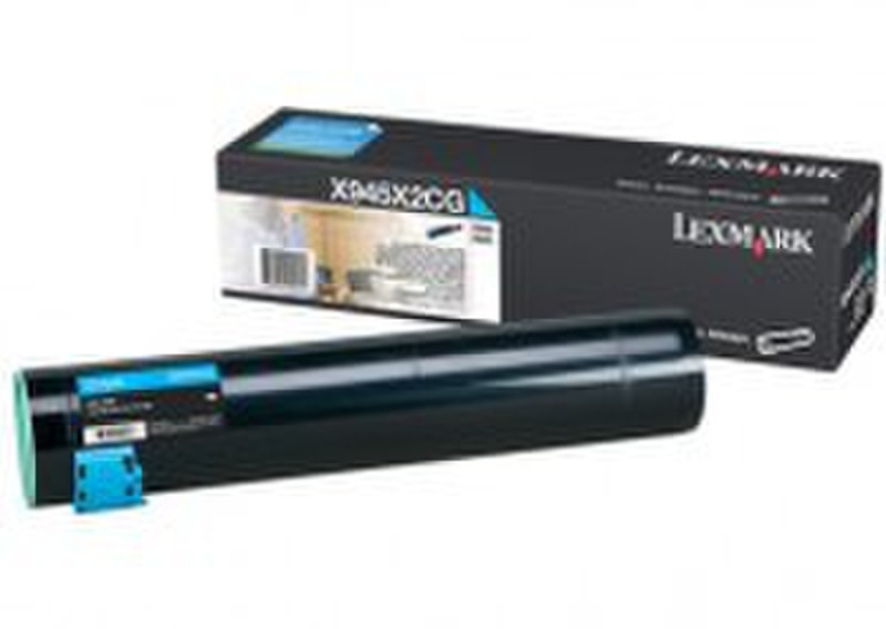 Lexmark X945X2CG Cartridge 22000pages Cyan laser toner & cartridge