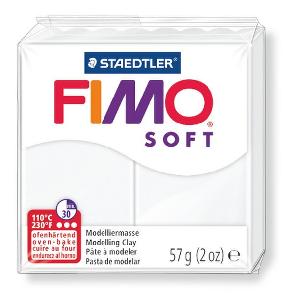 Staedtler FIMO 8020000 Knetmasse 57g Weiß 1Stück(e) Modellier-Verbrauchsmaterial