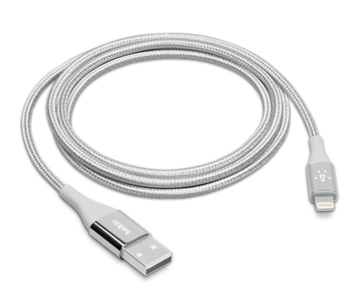 Belkin F8J207ds04-SLV 1.2м Lightning USB Cеребряный дата-кабель мобильных телефонов