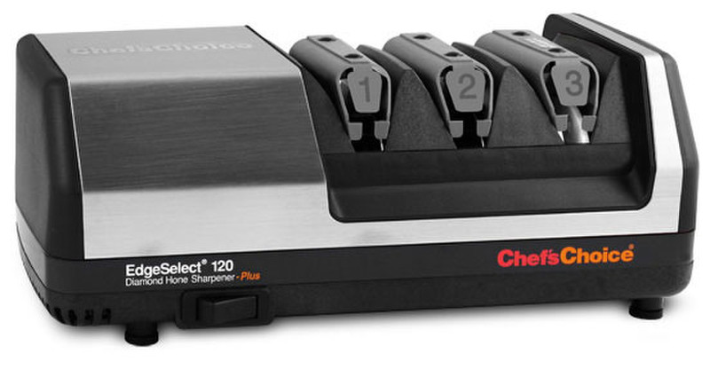 Chef’sChoice 120 EdgeSelect Professional Electric knife sharpener Schwarz, Metallisch