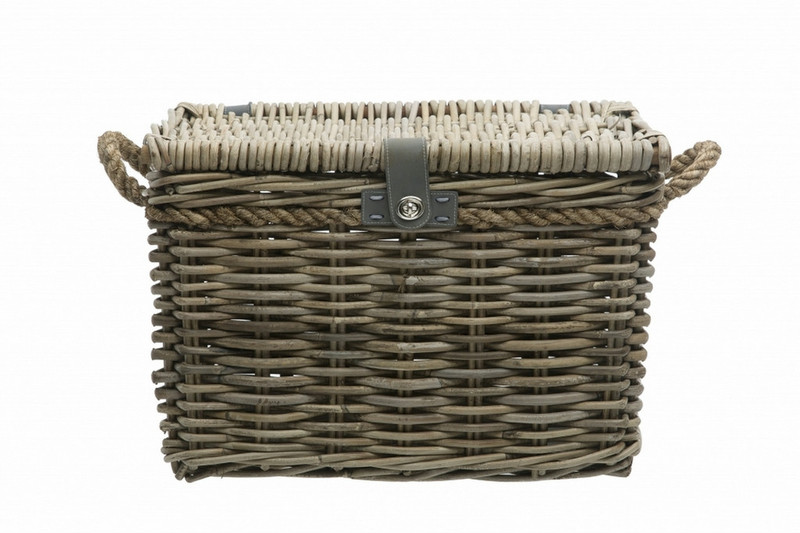 New Looxs Melbourne Front Bicycle basket 45L Grey
