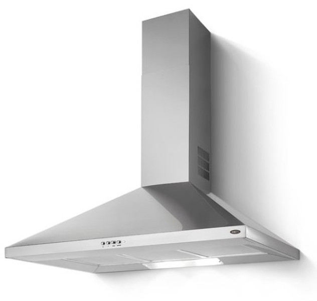 Boretti BCHT90IX Wall-mounted 625m³/h A Stainless steel cooker hood