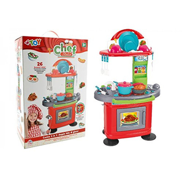 W'Toy 07264 Küche und Essen Spielset Rollenspiel-Spielzeug