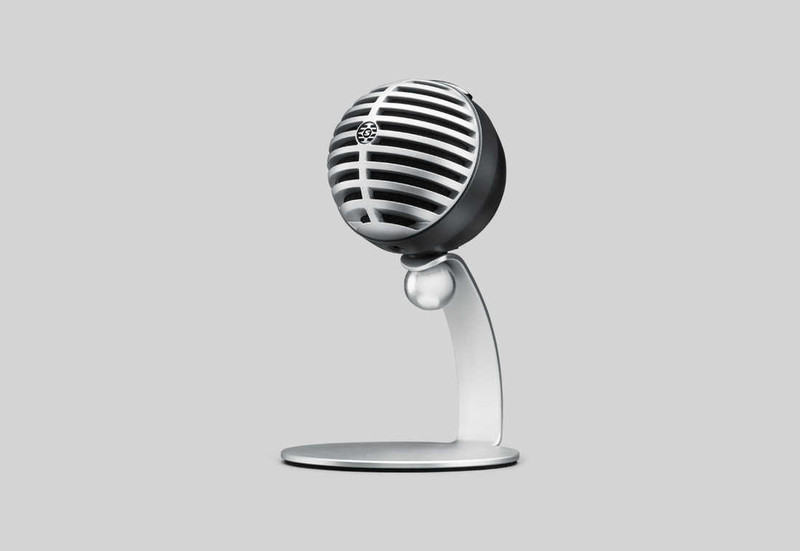 Shure MOTIV MV5 Presentation microphone Wired Grey
