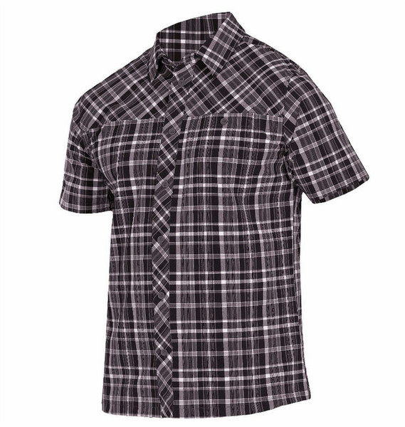 McKinley 99964002012 Shirt XS Short sleeve Shirt collar Elastane,Polyamide Multicolour men's shirt/top