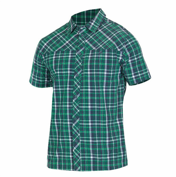 McKinley 99964004012 Shirt XS Short sleeve Shirt collar Elastane,Polyamide Multicolour men's shirt/top