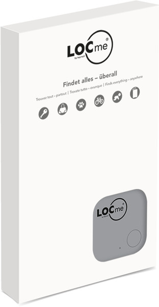 LOCme 1er Bluetooth Серый key finder