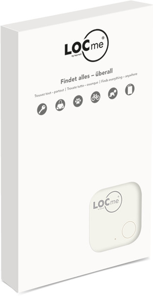 LOCme 1er Bluetooth White key finder