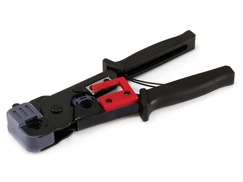 Monoprice 8139 Crimping tool Black cable crimper