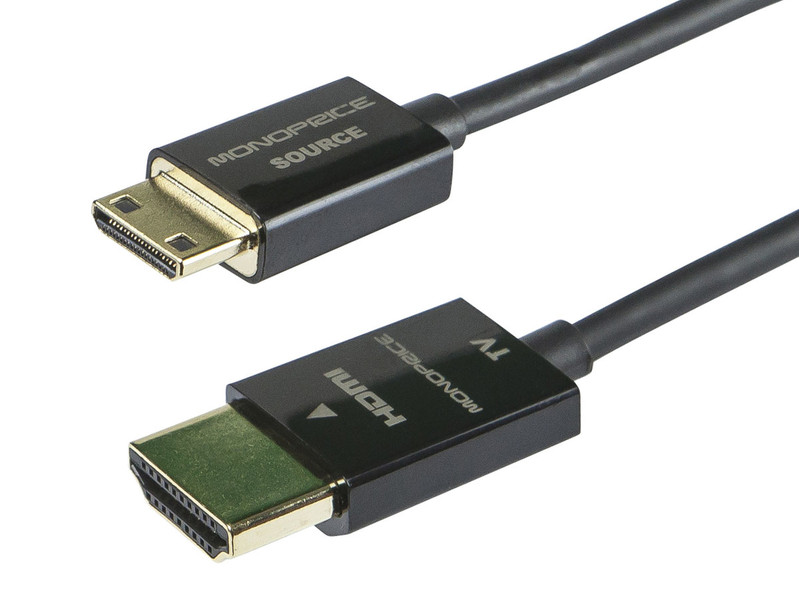 Monoprice 10329 1.8m HDMI Mini-HDMI Schwarz HDMI-Kabel