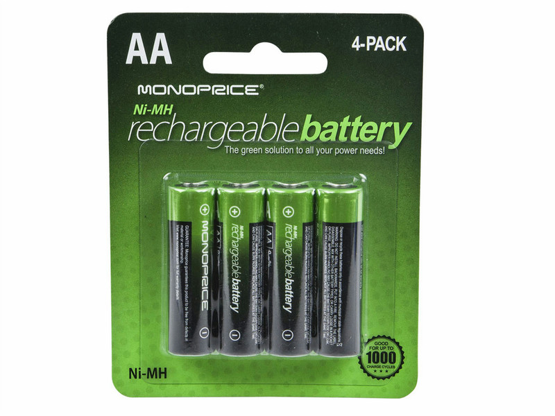 Monoprice 11757 Nickel Metall-Hydrid 2000mAh Wiederaufladbare Batterie