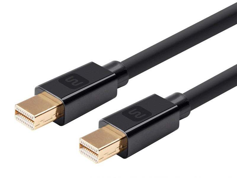 Monoprice 13364 0.9m Mini DisplayPort Mini DisplayPort Schwarz DisplayPort-Kabel