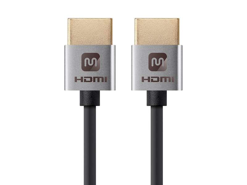 Monoprice 13581 0.9m HDMI HDMI Silber HDMI-Kabel