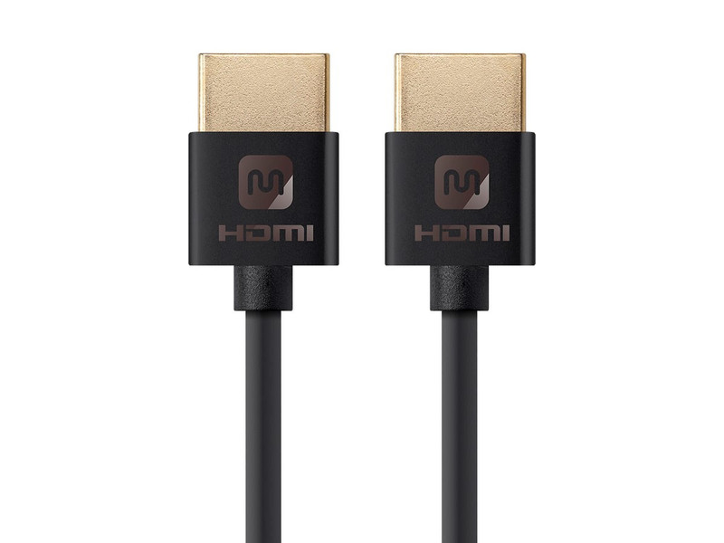 Monoprice 13582 1.2m HDMI HDMI Black HDMI cable