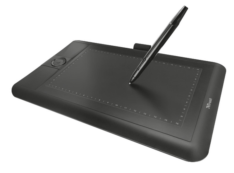 Trust PANORA 250 x 150мм USB Черный графический планшет