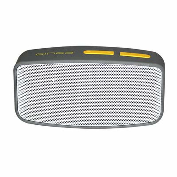 Ginga GIN16BTMINI-GA Rechteck Grau, Gelb Tragbarer Lautsprecher