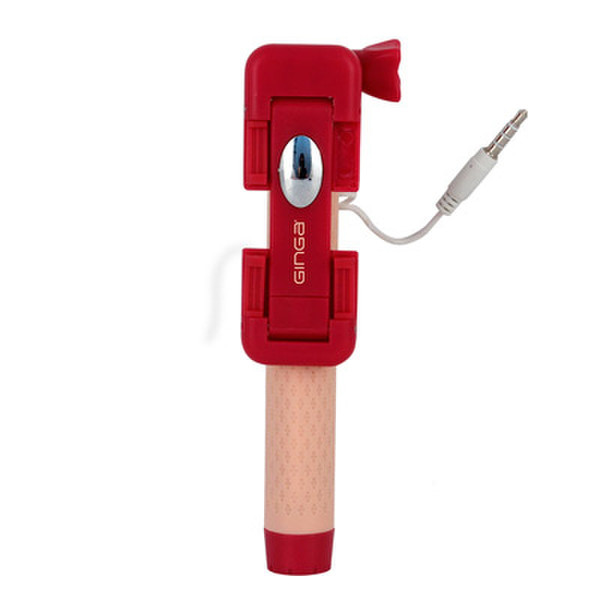 Ginga GIN16STMINI-FR Smartphone Red selfie stick