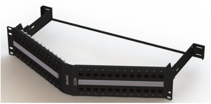 Belden AX105364 2U patch panel