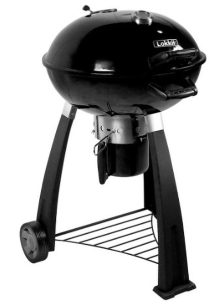 Lokkii Perfection Plus Barbecue Cart Charcoal Black