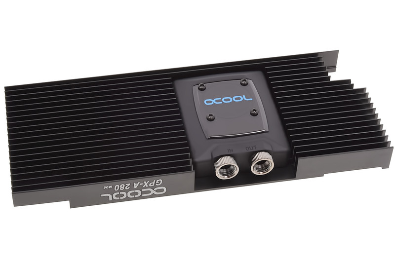 Alphacool NexXxoS GPX - ATI R9 280X M06 - mit Backplate - Schwarz Videokarte Heizkörper