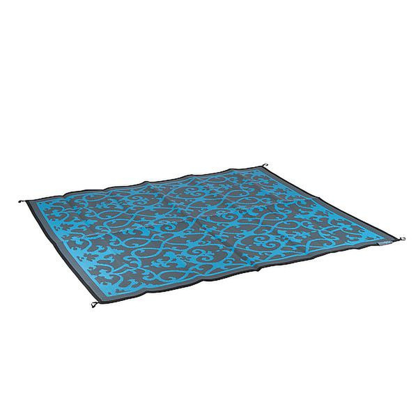 Bo-Leisure 4271031 Outdoor Carpet Rectangle Cotton Blue,Grey area rug