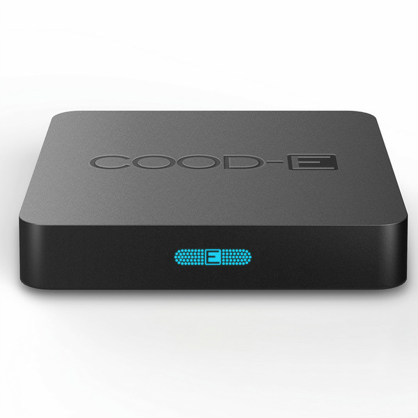 COOD-E TV + KEY 8GB Wi-Fi Ethernet LAN Black Smart TV box