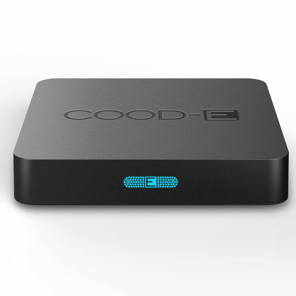 COOD-E TV + KEY 8ГБ Wi-Fi Подключение Ethernet Черный Smart TV приставка для телевизоров