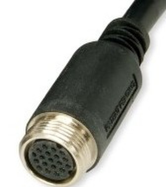 Kindermann 7487-15 15m Black audio cable