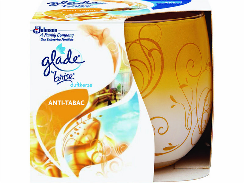 Glade by Brise 690962 Cylinder Citrus,Lemon Yellow 1pc(s) wax candle