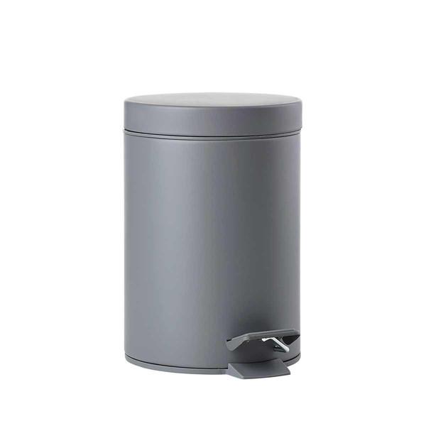 Zone Denmark Solo 3L Round Stainless steel Grey trash can