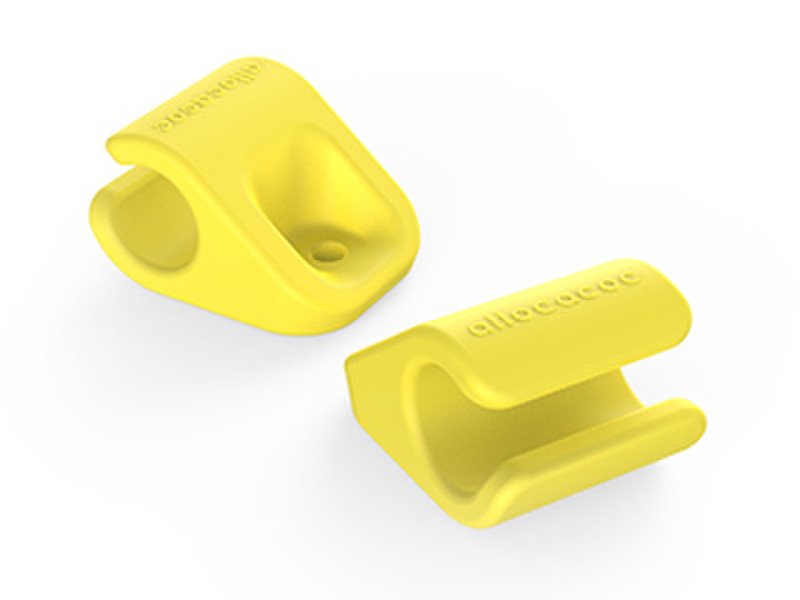 Allocacoc 66.0004YL Yellow 8pc(s) cable clamp