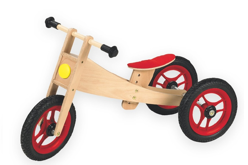 Geuther 2in1 Bike Child unisex All-round Wood Black,Red,Wood bicycle