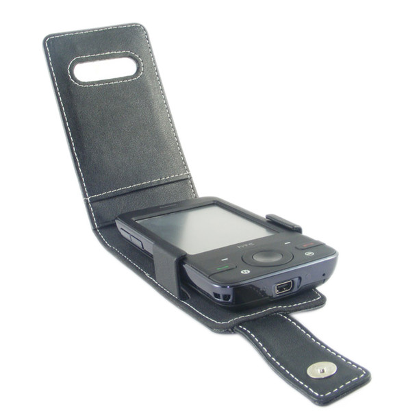 Proporta Alu-Leather Case (HTC P3470 / Pharos Series) - Flip Type Черный