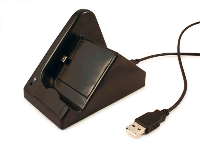 Proporta USB Sync-Charge Cradle (HTC Touch Dual / P5500 Series) Innenraum Schwarz Ladegerät für Mobilgeräte