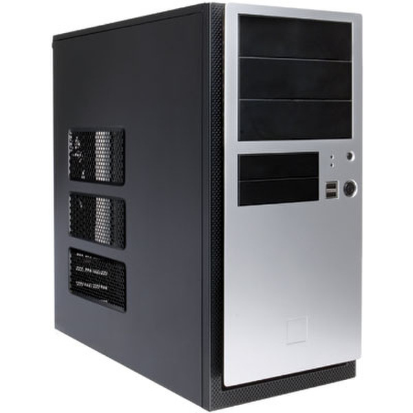 Antec NSK 4482 Mini-Tower 380Вт Черный, Cеребряный системный блок